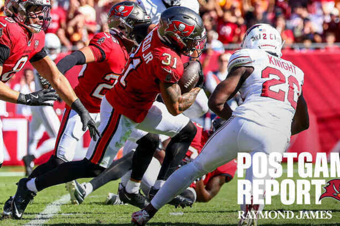 Bucs Hold off Cardinals to Maintain Hold on First Place
