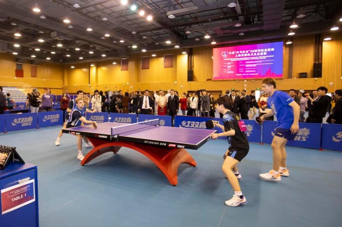 Youth exchange revitalizes China-U.S. Ping-Pong Diplomacy spirit