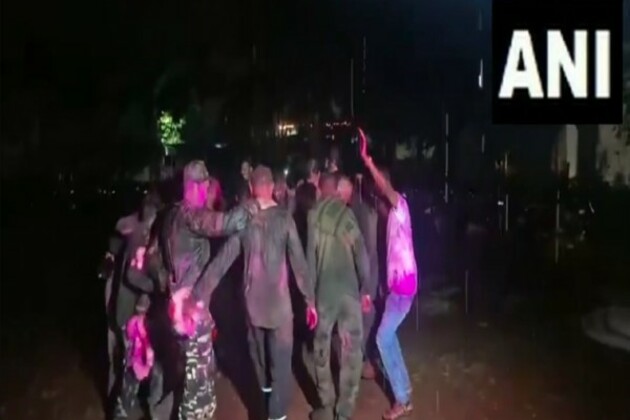 DRG jawans celebrate success of operation which neutralised 27 naxals, including top commander Basavaraju