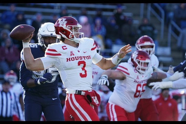 Clayton Tune helps No. 24 Houston cruise past UConn
