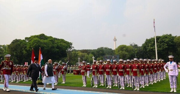 Thank you for warm welcome": PM Modi shares highlights of arrival in Jakarta