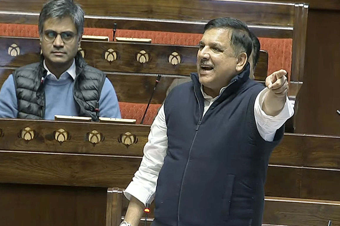 Sanjay Singh moves Rule 267 notice in Rajya Sabha, seeks discussion on Delhi pollution