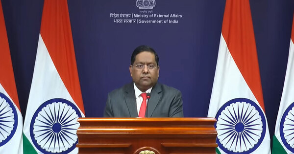 “With Pakistan, cross-border terrorism needs to be addressed:” MEA Spox