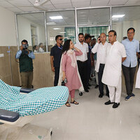 Assam CM visits Kokrajhar Medical College and Hospital
