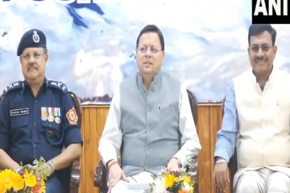 Uttarakhand CM Dhami participates in flag-off program of NDRF's mountaineering expedition 'Shaurya'