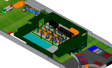 Modelo de planta de demonstração para projeto Colossus