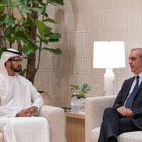 Zayed bin Hamdan bin Zayed meets President of Dominican Republic to explore opportunities for economic, investment cooperation