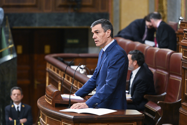 SPAIN-MADRID-PEDRO SANCHEZ-OPPOSITION-WAR IN IRAN