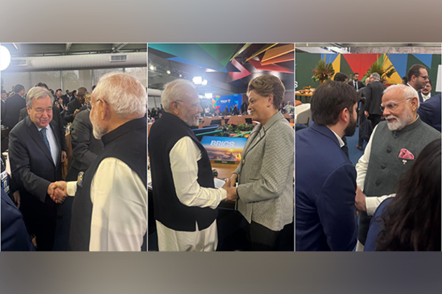 Brazil: PM Modi holds wide-ranging interactions on sidelines of BRICS Summit