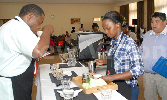 Eidodo wins Uganda National Barista championship Eidodo wins Uganda National Barista championship