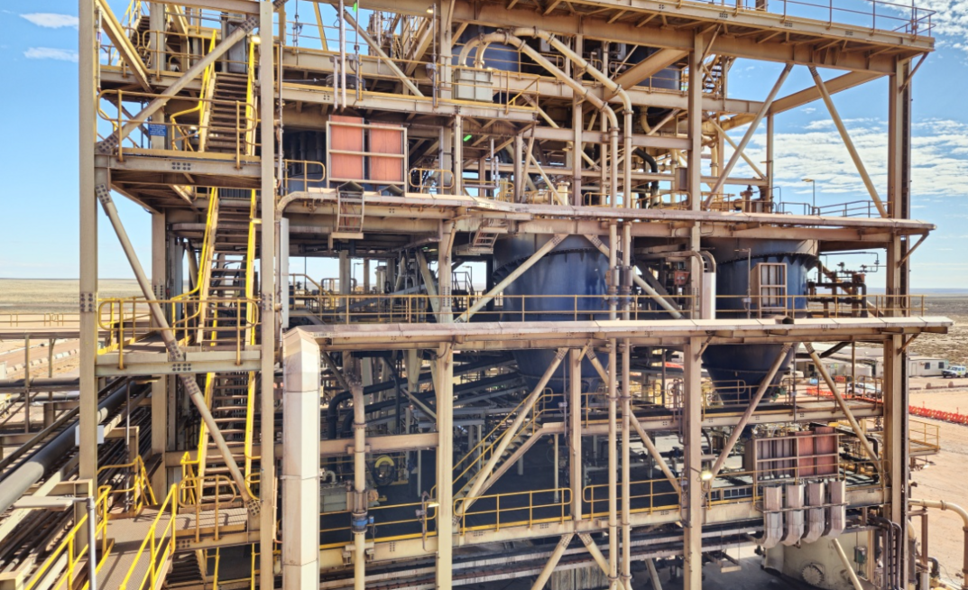 The Hydrofloat plant.