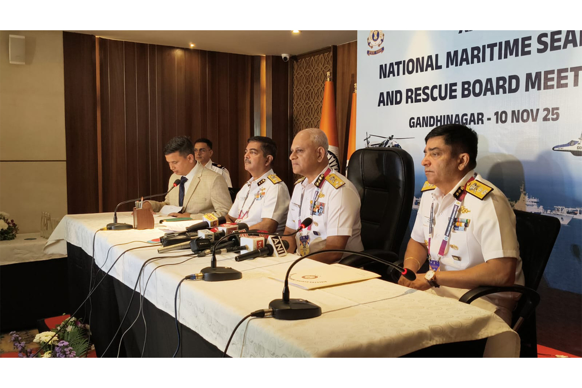 Gujarat: ICG organises national maritime search and rescue board meeting in Gandinagar