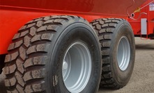 Harvest Tyres' new radial flotation rubber