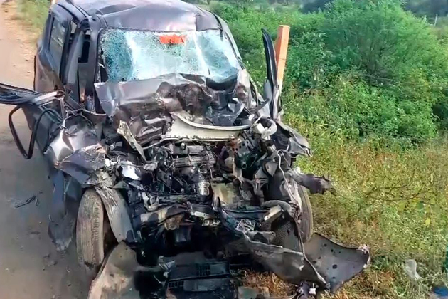 Three killed in car accident in MP's Ujjain