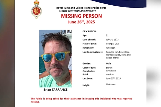 Body found in Turks and Caicos amid search for missing NYC man Brian Tarrence - ABC7 Los Angeles