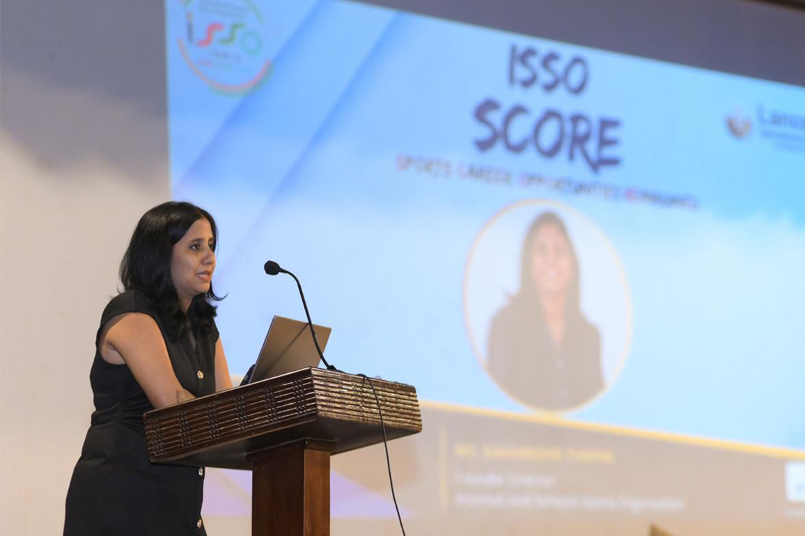 ISSO director Aakansha Thapak speaks on importance of "training the trainers" in school sports and how Indian sports ecosystem has moved beyond playing field