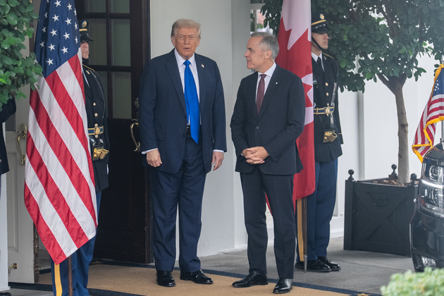 U.S.-WASHINGTON, D.C.-CANADA-TRUMP-MARK CARNEY-MEETING