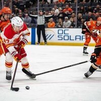 Morgan Frost helps Flames upend slumping Ducks