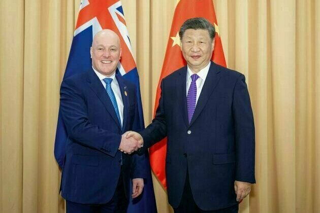 As Luxon heads to China, his government's pivot toward the US is a stumbling block