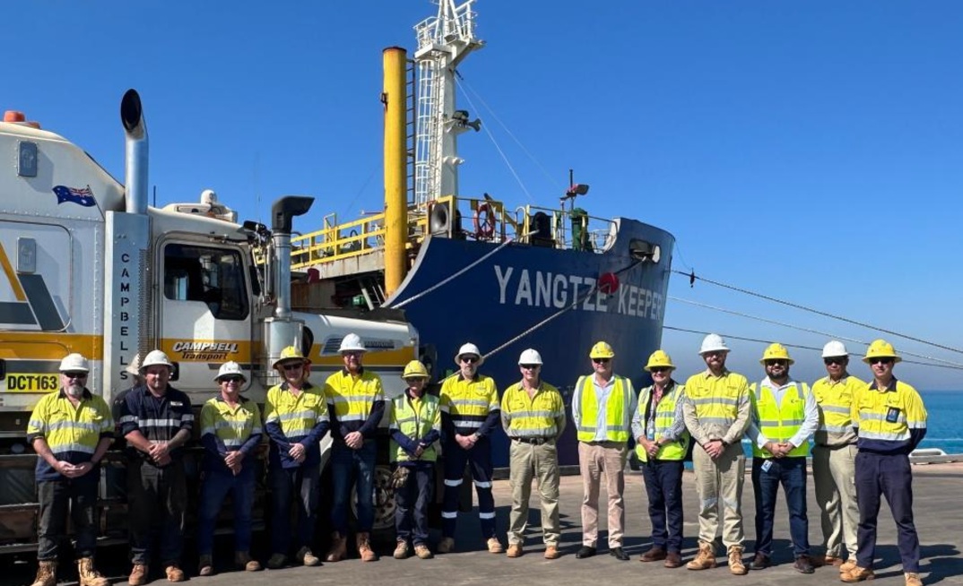 Thunderbird has now shipped 1Mt through the port