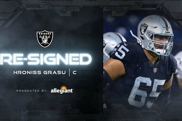 Raiders re-sign C Hroniss Grasu