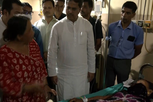 Tripura CM Manik Saha visits injured officials after attack by Tiprasa Civil Society