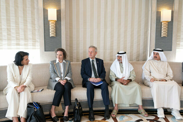 Nahyan bin Mubarak receives Delegation for Relations with Arabian Peninsula in European Parliament