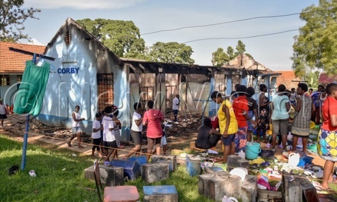 Gayaza fire: ISO arrests two suspects Gayaza fire: ISO arrests two suspects