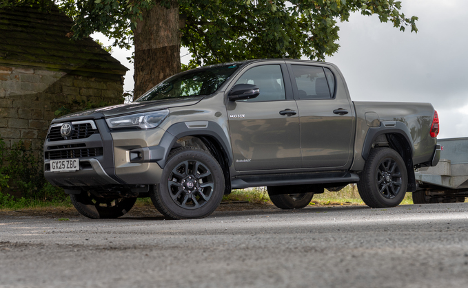 Launched in 2025, the Hilux Invincible X 48V mild hybrid.