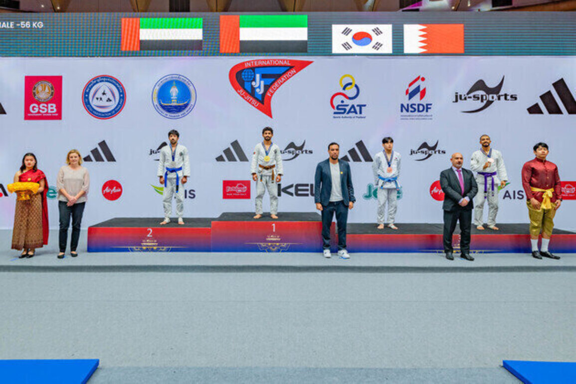 2025 Ju-Jitsu World Championships: UAE win seven medals in under-21 in Thailand