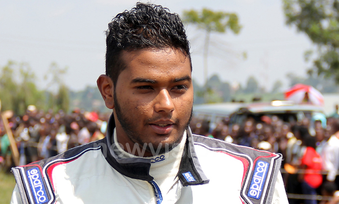 Rauf ready for the Oryx Rally in Tanzania Rauf ready for the Oryx Rally in Tanzania