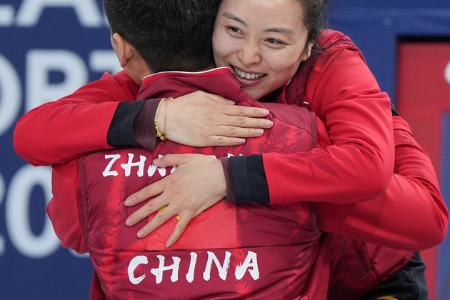(SP)ITALY-CORTINA D'AMPEZZO-PARALYMPIC WINTER GAMES-WHEELCHAIR CURLING-MIXED TEAM-SEMIFINALS-CHN VS SWE