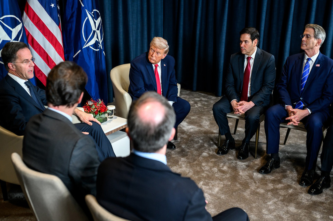 Trump dials down on Greenland; tells NATO Secy General, "Better if we have Greenland"