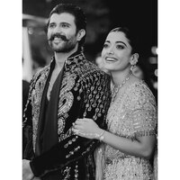 Rashmika Mandanna, Vijay Deverakonda share pictures from their sangeet, couple dances to tunes of love