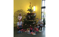 Rudridge delivers Christmas joy to local children's hospices
