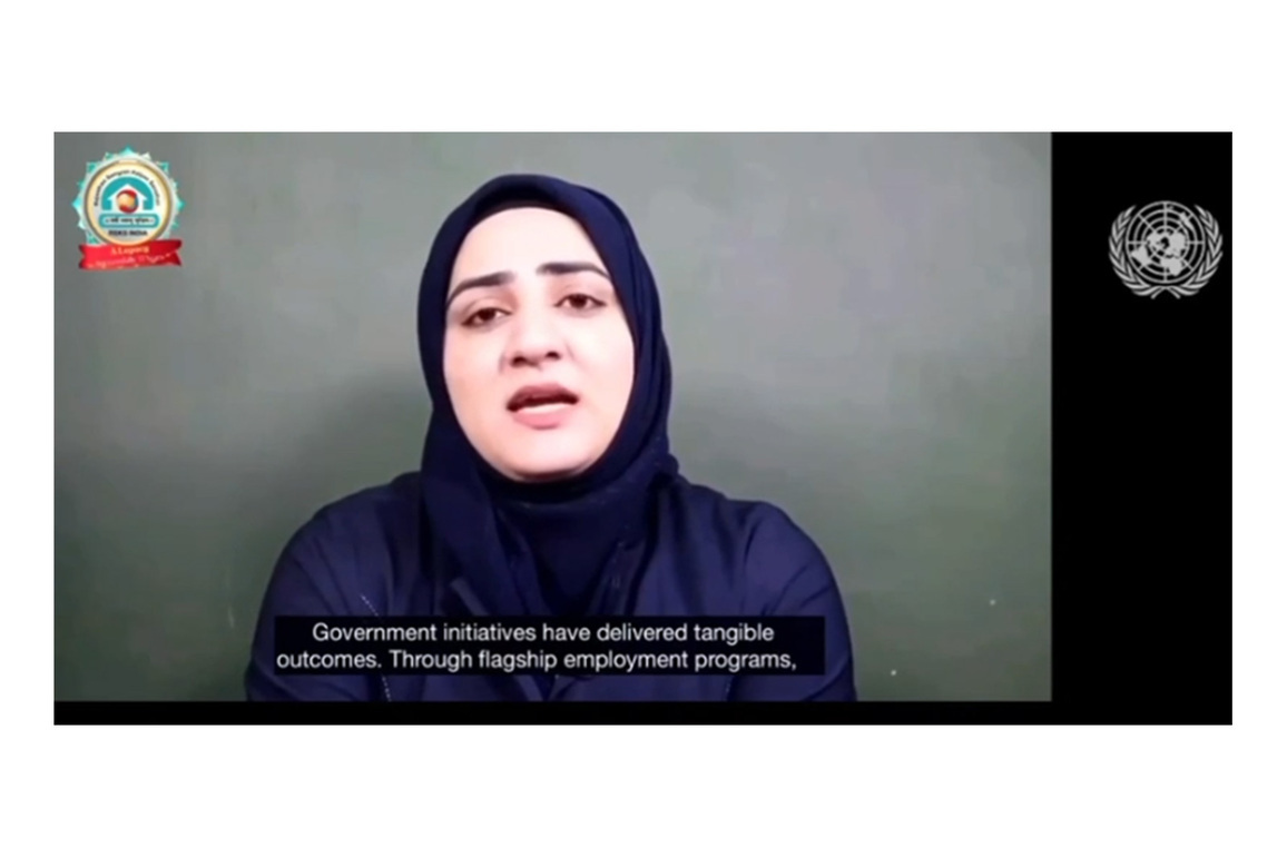 Growing empowerment of women reflects changing social landscape in J-K, activist to UNHRC