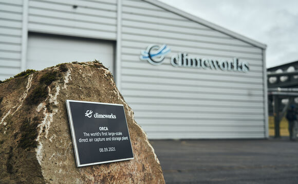 Climeworks Orca plant, Iceland. Credit: Climeworks
