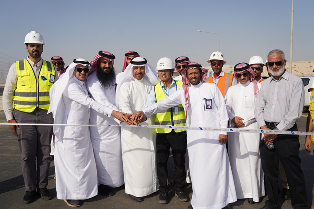 SAUDI ARABIA-JUBAIL-CHINESE-BUILT HIGHWAY-PARTIALLY OPENING