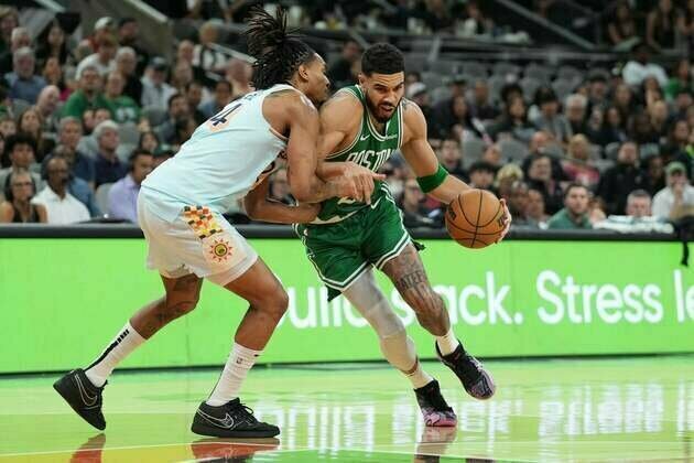 Jayson Tatum's 29 help Celtics beat Spurs for 8th straight victory