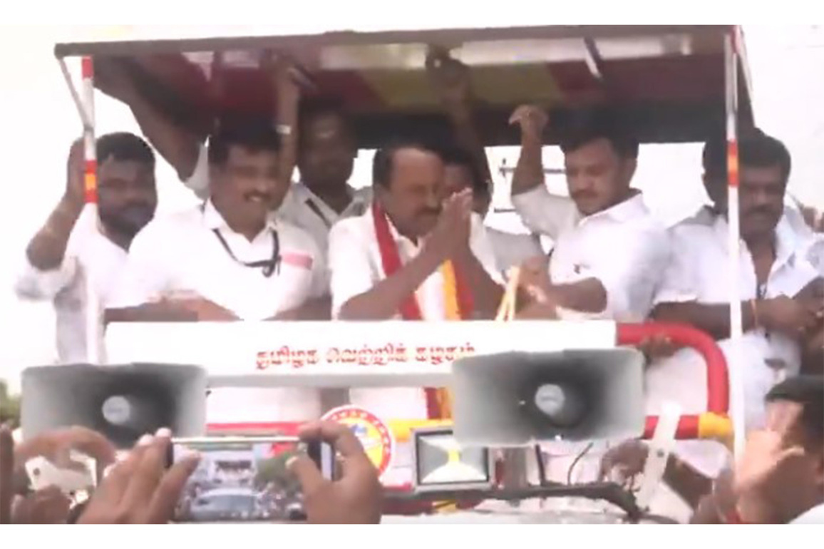 TVK candidate KA Sengottaiyan secures 9th victory from Gobichettipalayam assembly, holds roadshow