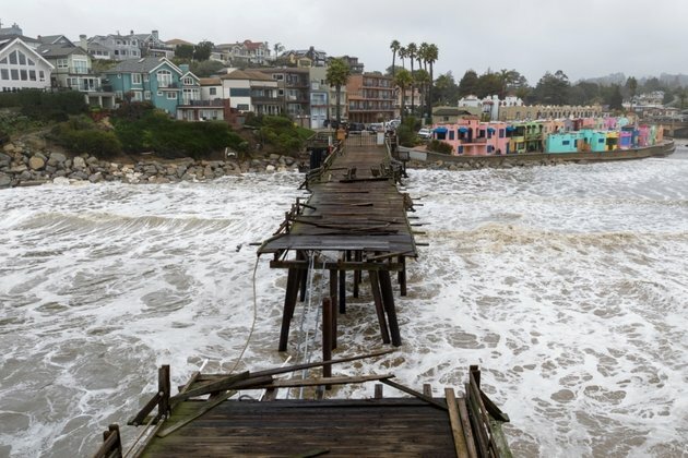 Biden Visits California Storm Damage, Pledges Help