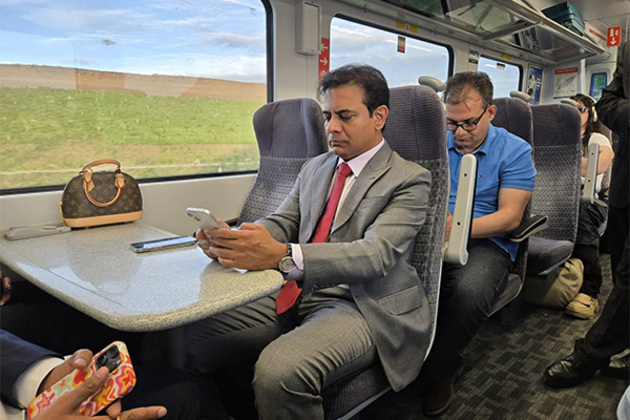 Coventry to London on the train: Telangana MLA KTR beats arduous motorway travel