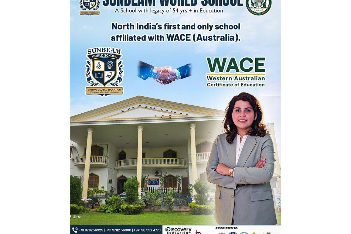 Sunbeam World School Achieves Prestigious WACE Affiliation, Marking a New Era in Global Education