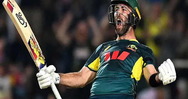 Maxwell levels Warner's elusive feat after stellar show, goes past Suryakumar in T20I six-hitting list