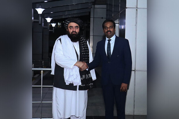 Afghan Foreign Minister Mawlawi Amir Khan Muttaqi arrives in India