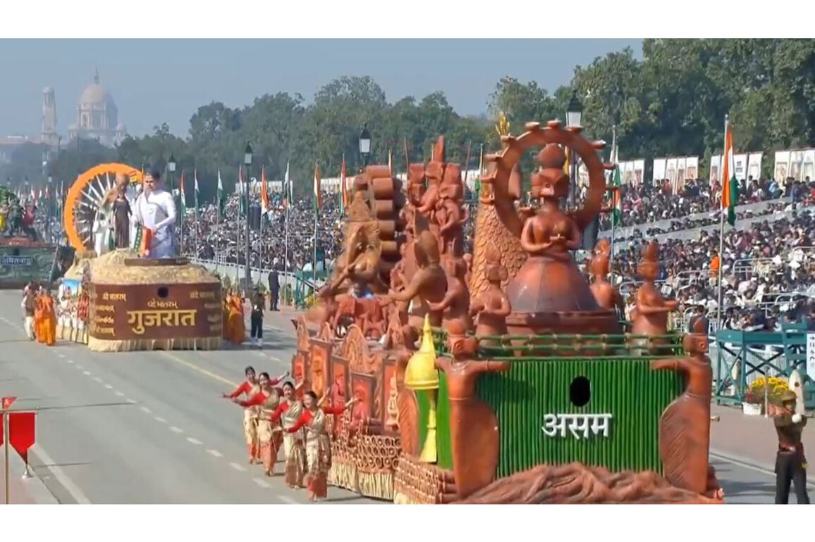 "Moment that celebrates Assam's rich culture": CM Himanta Biswa Sarma lauds state's Republic Day tableau