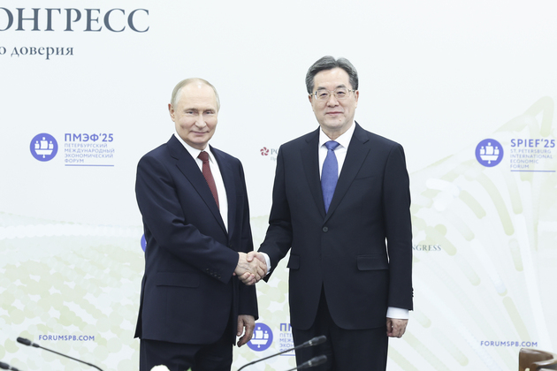 RUSSIA-ST. PETERSBURG-DING XUEXIANG-PUTIN-MEETING