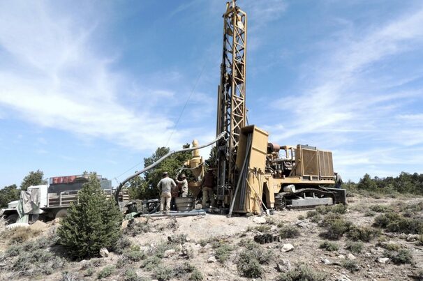 Drilling at Bullfrog in Nevada, USA