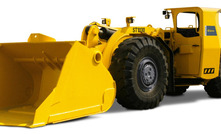 An Epiroc Scooptram ST1030 underground loader