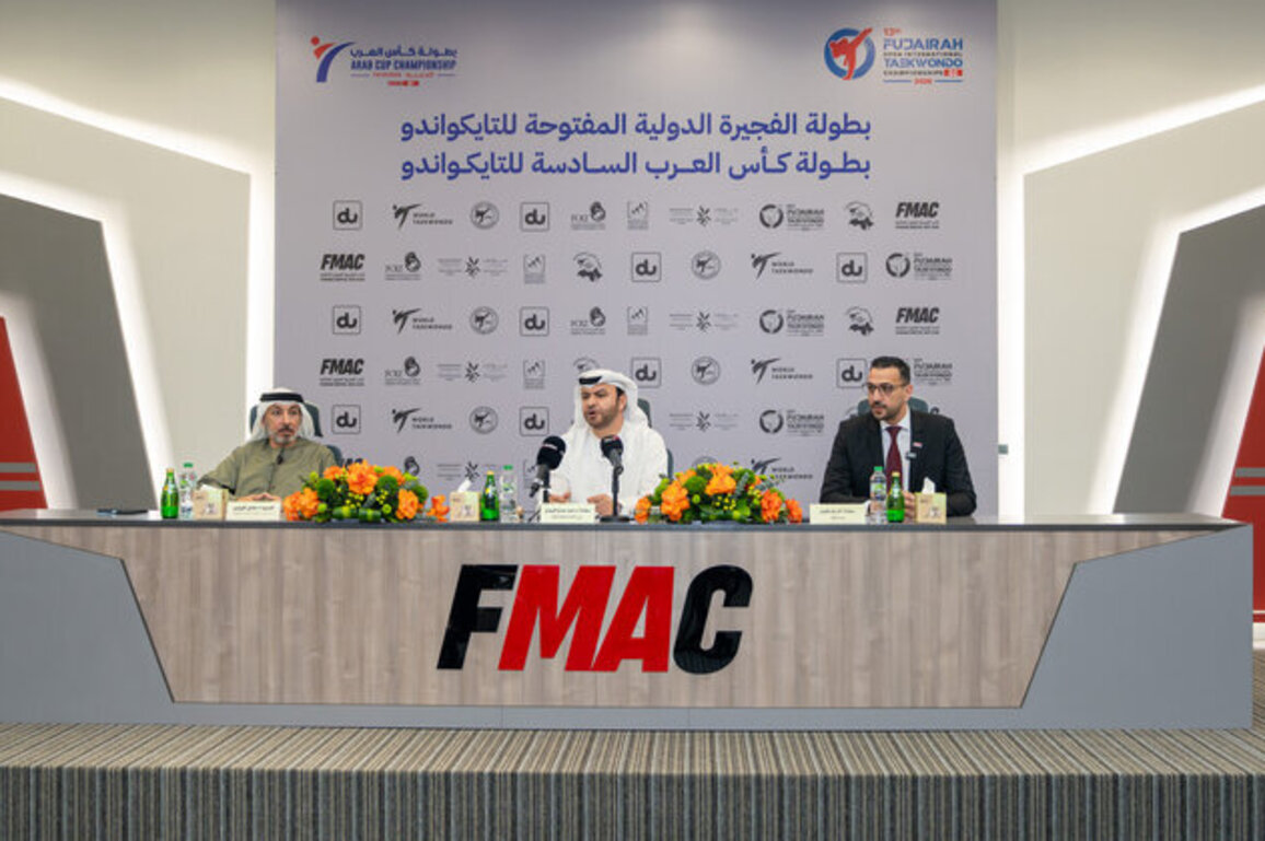 Fujairah to host Open International Taekwondo Championships, Arab Cup Championship from 1 to 9 February
